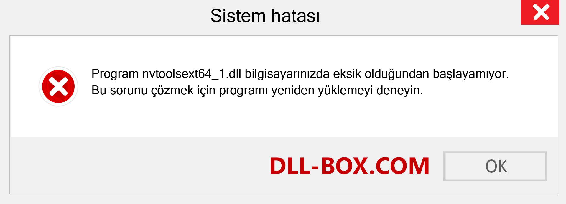 nvtoolsext64_1.dll dosyası eksik mi? Windows 7, 8, 10 için İndirin - Windows'ta nvtoolsext64_1 dll Eksik Hatasını Düzeltin, fotoğraflar, resimler